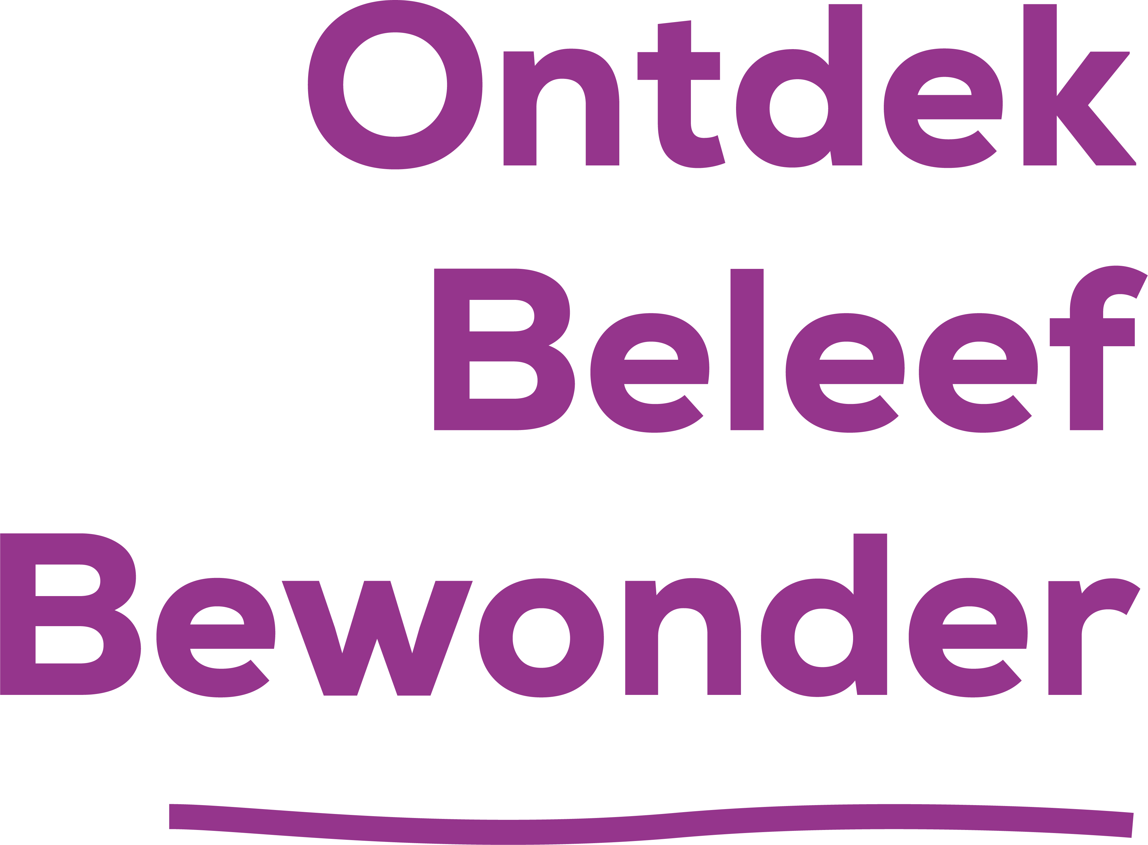 Ontdek, beleef, bewonder
